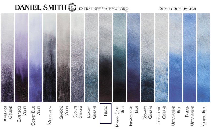 Daniel Smith Extra Fine Watercolor Paint, 5ml Tube, Indigo, 284610046, 0.17 Fl Oz (Pack of 1) - Image 3